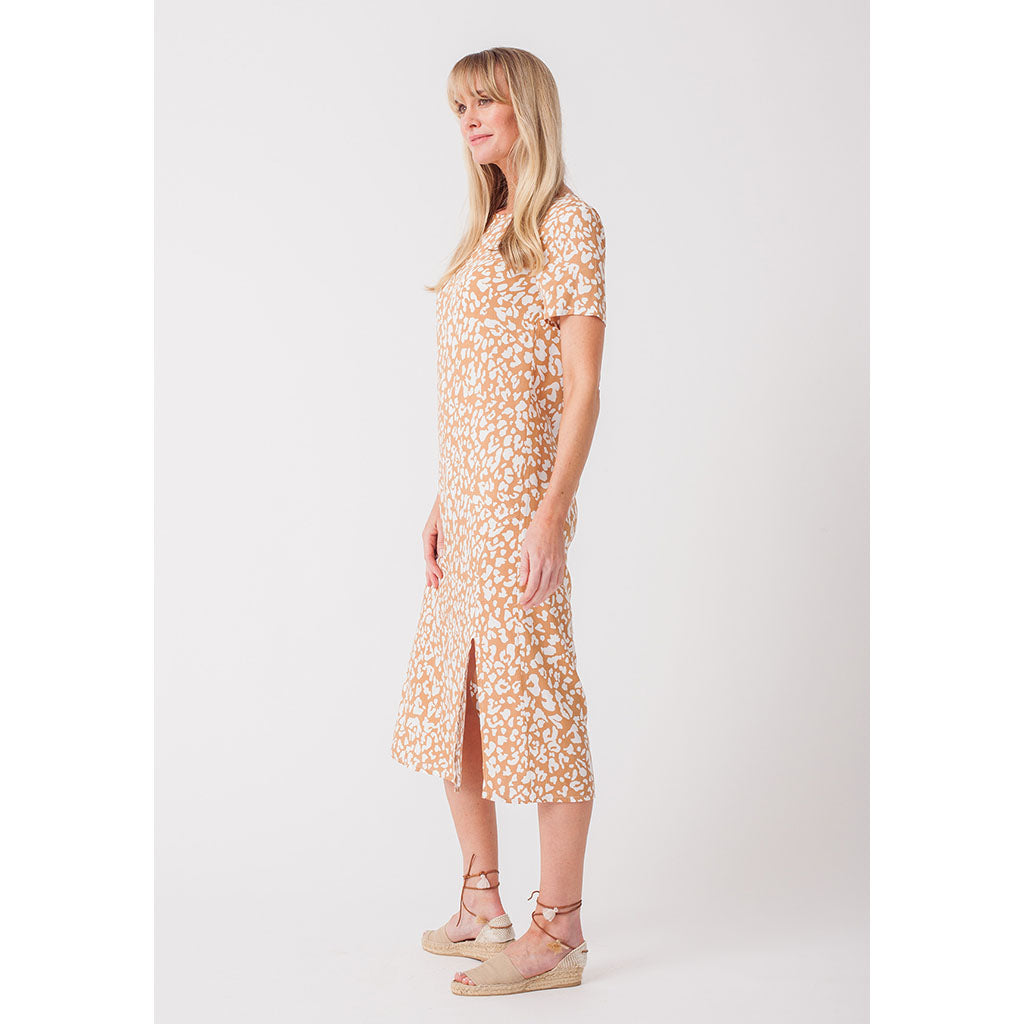 Diana Dress | Cinnamon Leopard