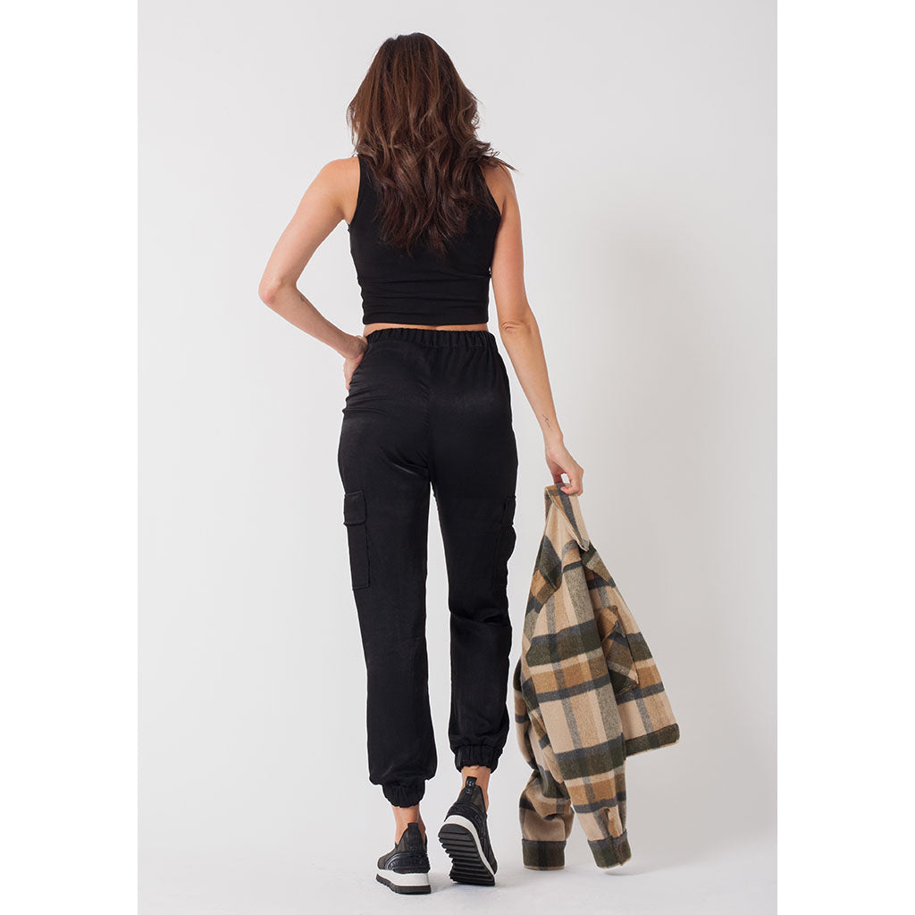 Cargo Pants | Silky Black