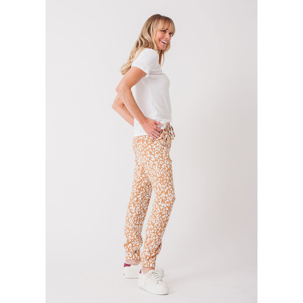 Sienna Pants | Cinnamon Leopard