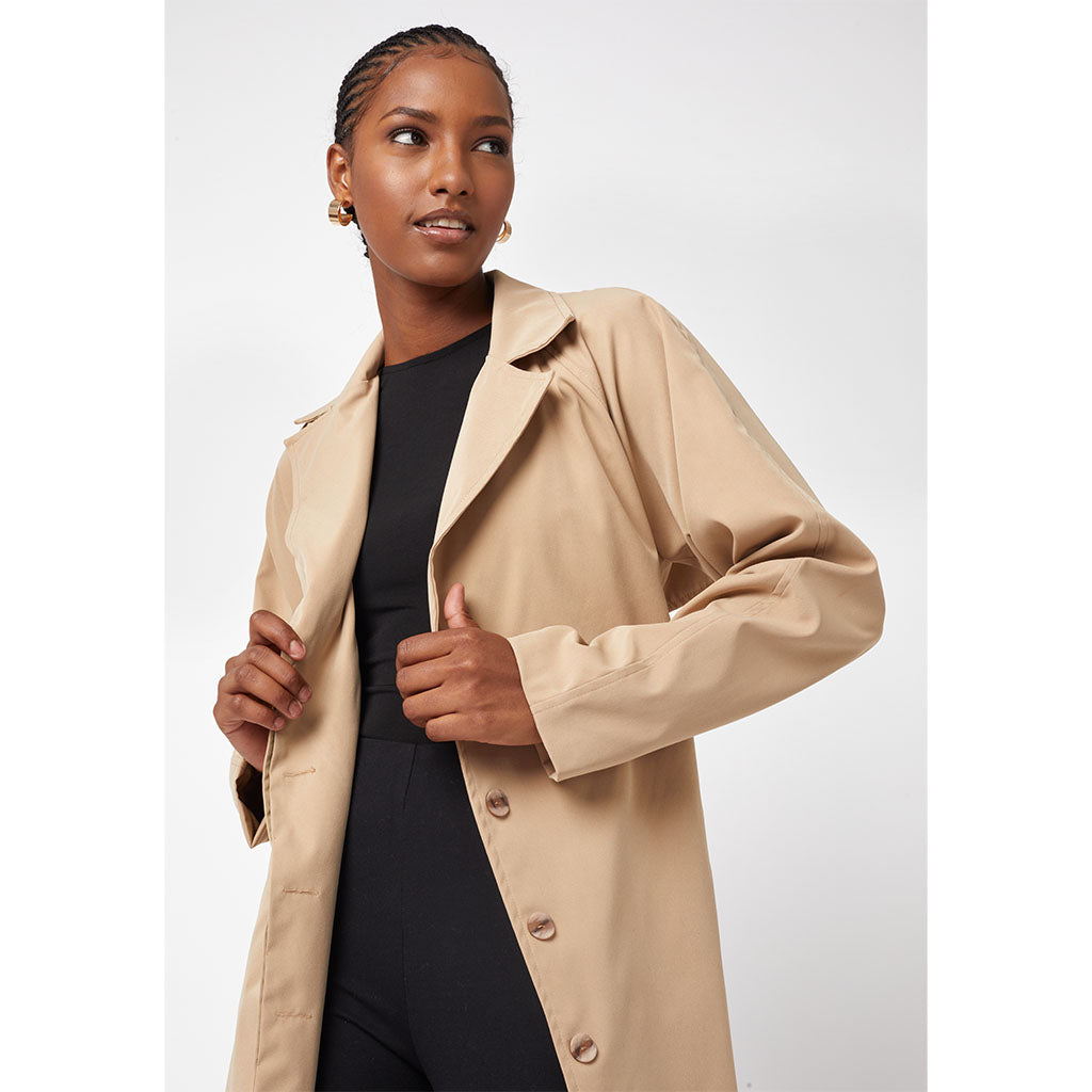 新品】STEIN 20ss DOUBLE SHADE 打ち付ける TRENCH COAT