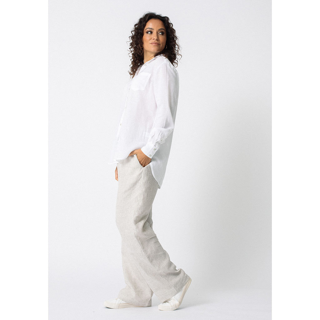 The Blake Pants | Stone Stripe