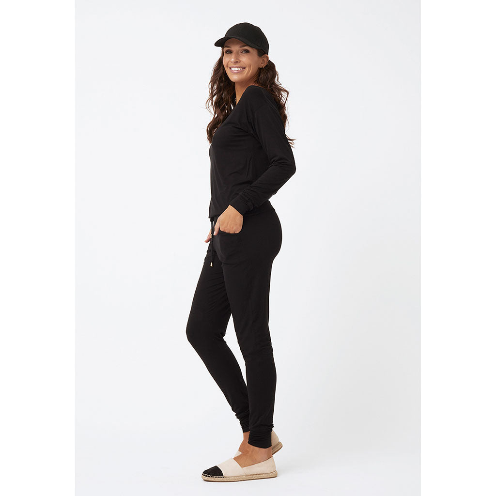 Bamboo Lounge Set | Black (restocking soon, pls select size and add email address)