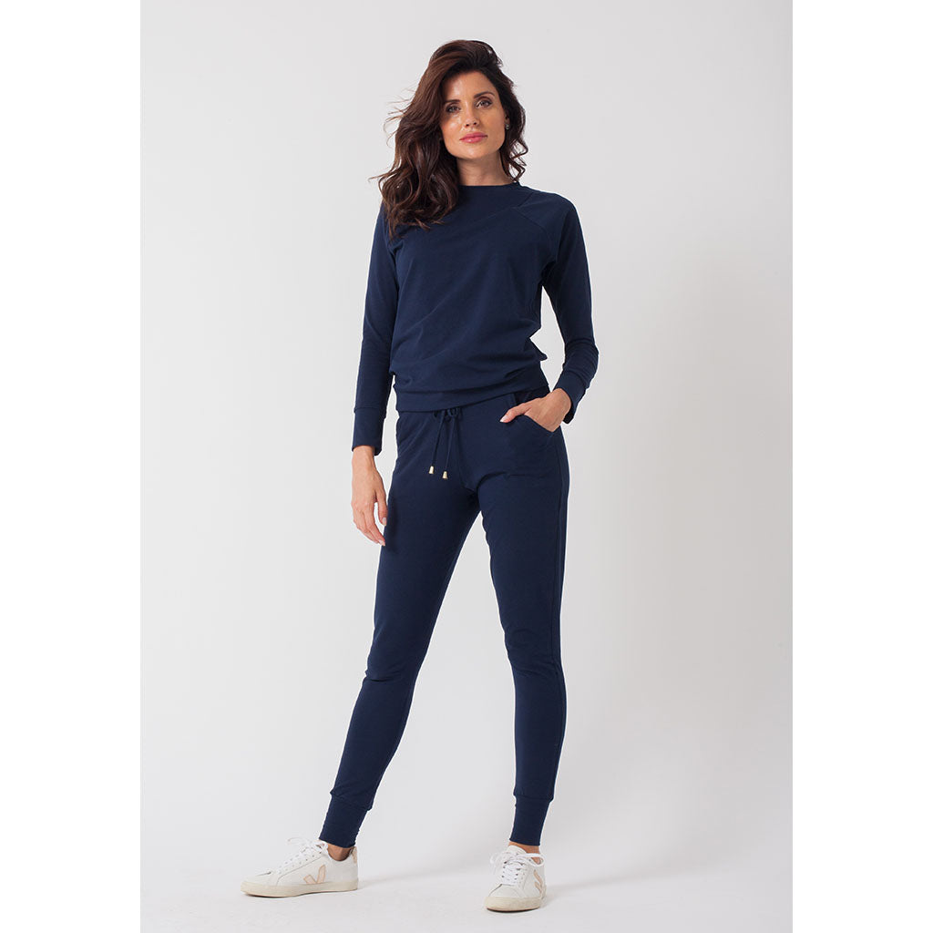 Travel Track Set | Navy (Restocking soon, pls select your size below and add your email address to be alerted)